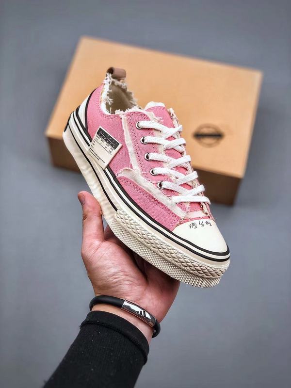 Wu Jianhao Vessel G.O.P. LOW deconstructs overlapping thick bottom and low-end high-to-high canvas sulfur shoe 31-39-e82b456f